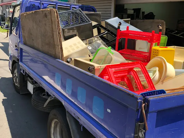 2トン車にたっぷり積み込めます。2人で伺います。サービスの画像