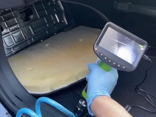 ★ Car beauty salon ROUTE1 ★  エバポレーター高圧洗浄サービスの画像