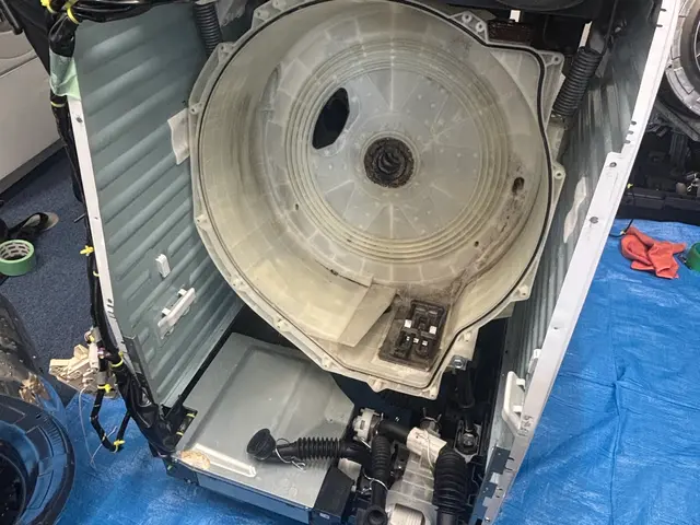 分解しないと見えない汚れを徹底洗浄！！ドラム式洗濯機サービスの画像