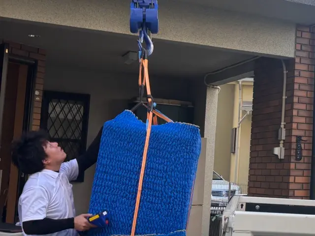 大手引越会社卒の吊り職人！ユニック作業自社対応してます！近場なら値引き！神奈川発サービスの画像