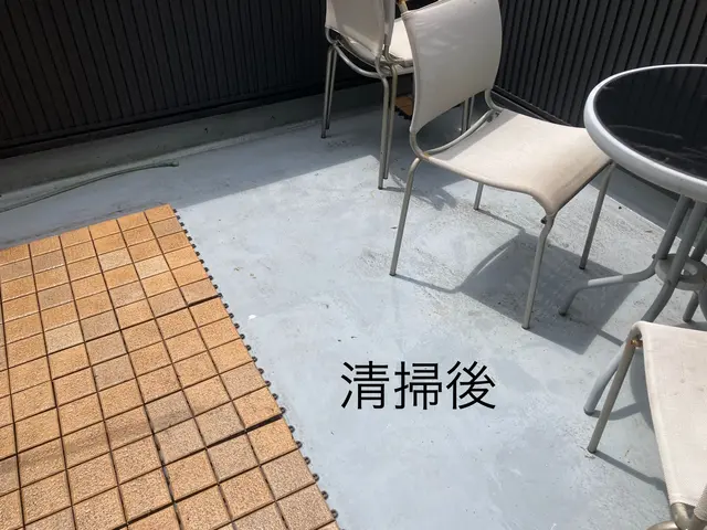ベランダ・バルコニークリーニングサービスの画像