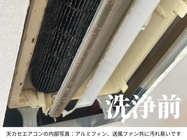 分解洗浄でエアコンもリフレッシュ！ご家族の健康リスクを予防し、心地よい毎日を。サービスの画像