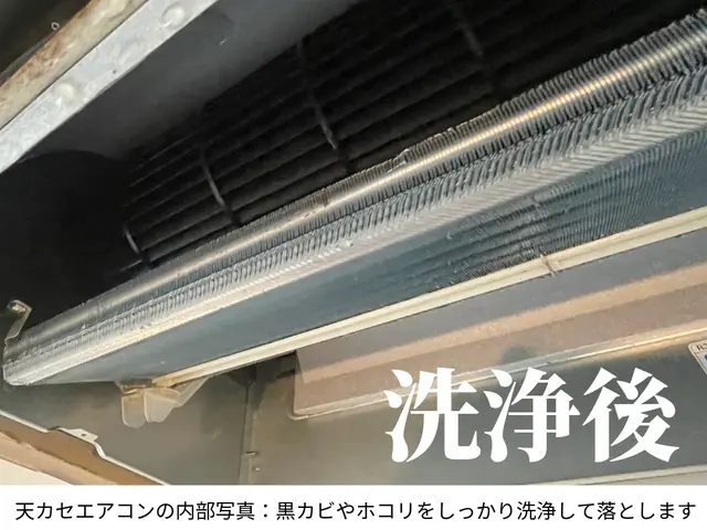 分解洗浄でエアコンもリフレッシュ！ご家族の健康リスクを予防し、心地よい毎日を。サービスの画像