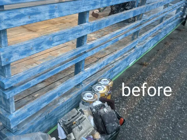 ウッドデッキの塗り替えお任せ下さい！サービスの画像