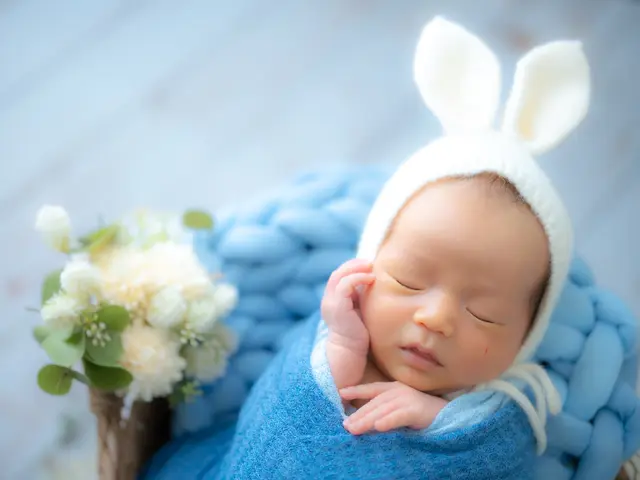 【熊本】ニューボーンフォト｜衣装から演出小物は準備◇研修済女性スタッフがサポート