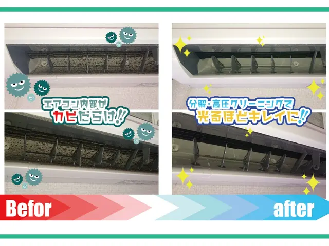 他サイト評価★4.8以上！分解洗浄でキレイな空気をご提供します！サービスの画像