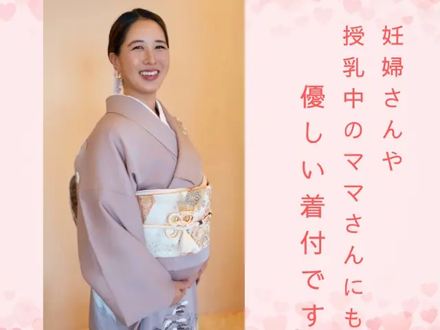 着る人の"今"に寄り添う出張着付師／妊婦&授乳ママさんにも安心の優しい着付です