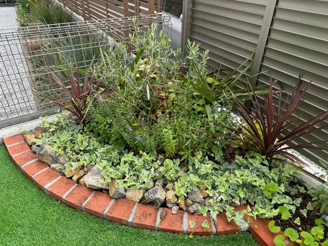 ☆花植え花壇作庭☆ガーデニングのプロによる施工！草花苗　土壌改良　材料費全て込みサービスの画像