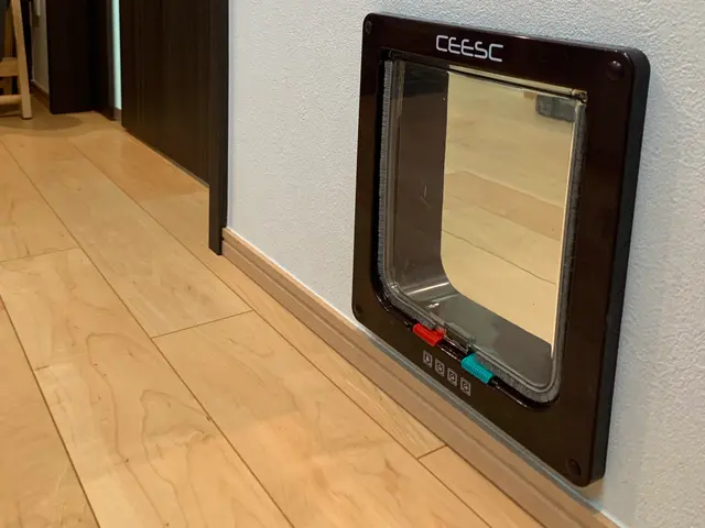 ペットドアお取り付け致します。壁用ペットドアもご相談ください。サービスの画像