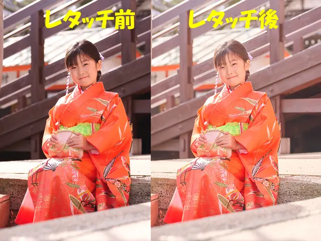 七五三1時間200枚以上！写真を全てレタッチ！　ふんわりとした作品に仕上げます！