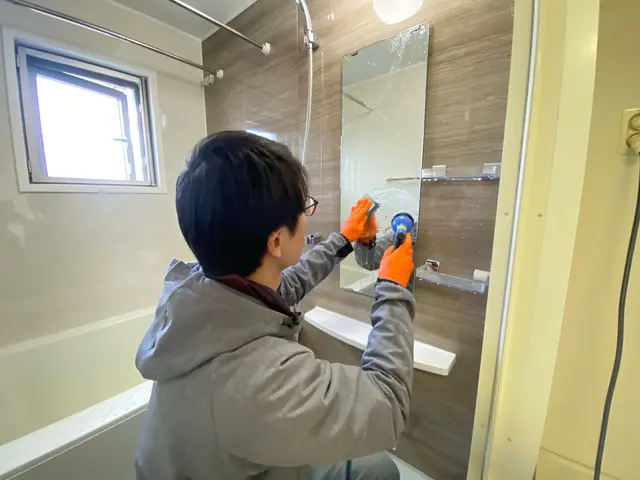 面倒なお風呂掃除お任せください！★女性スタッフ同行可能★非喫煙者★サービスの画像