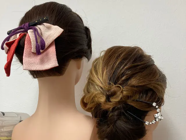 出張着付け　ヘアセット込みサービスの画像