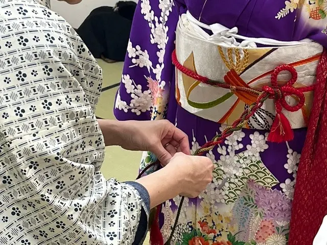 ◤一級和裁・着付け技能士◢想いに寄り添う＊脱ぐのがもったいないほど美しい着付け