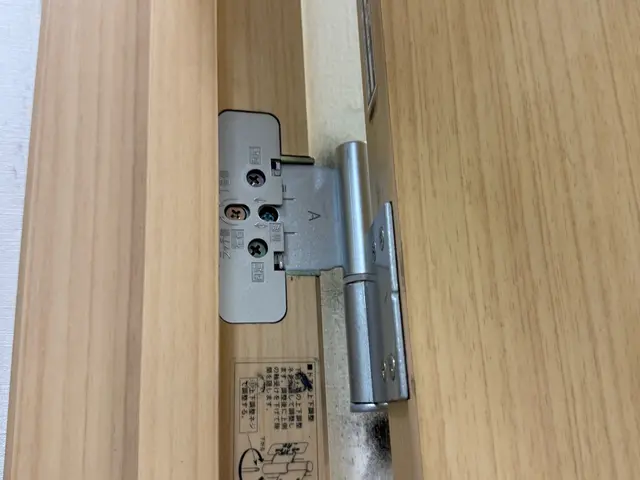 蝶番交換、調整、金物交換などお問い合わせ下さい。※穴補修は交換対応になります。サービスの画像