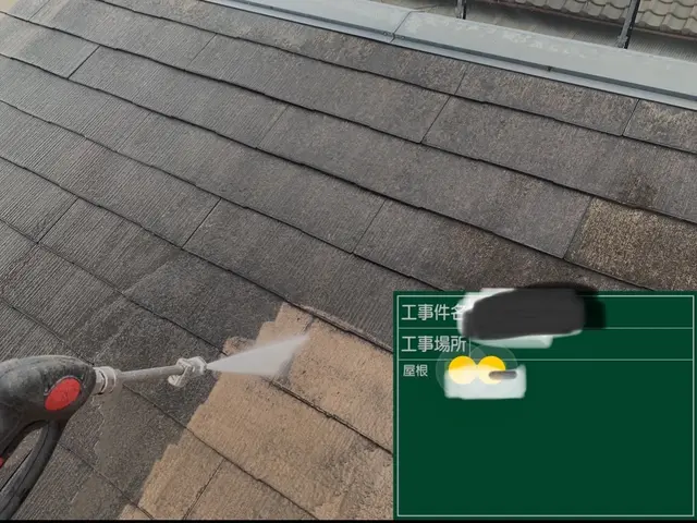 外壁高圧洗浄機サービスの画像