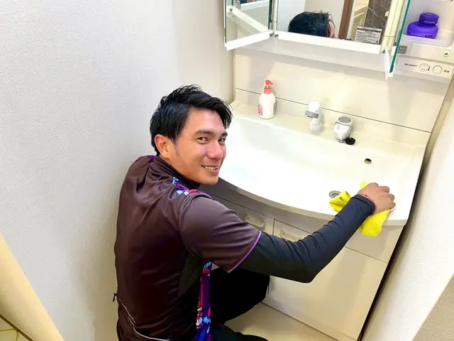 《沖縄》次の入居者様へ引き渡す前の大事な清掃。全力で努めさせて頂きます！サービスの画像