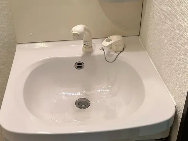 「面倒な掃除、ぜんぶお任せ！」綺麗な鏡で綺麗に変身！！身だしなみは洗面所から！！サービスの画像