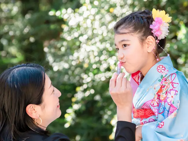 三姉妹パパが寄り添う安心の七五三撮影
