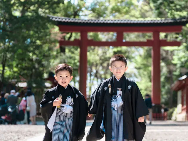 三姉妹パパが寄り添う安心の七五三撮影