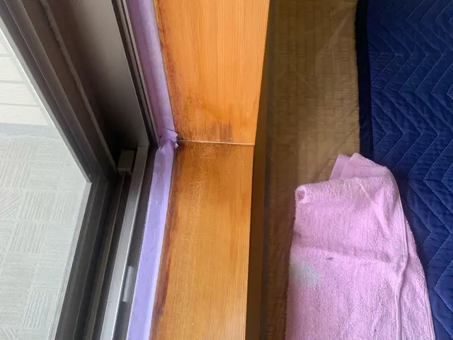 清掃とは違う技術。和室の木を綺麗にしたいなら当方の灰汁洗いを是非！サービスの画像