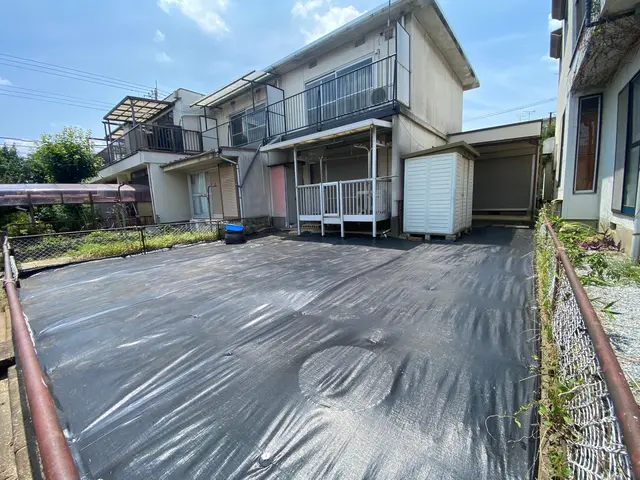 防草シート施工で雑草とはおさらば！！サービスの画像