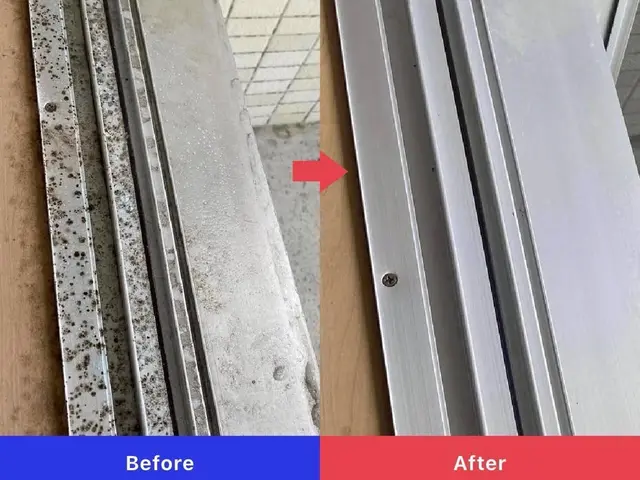 プロが行う窓清掃！花粉・黄砂も徹底洗浄！サッシ清掃込！網戸無料◎サービスの画像