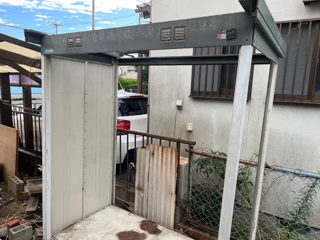 【作業実績1,000件以上】物置解体回収、中身の不用品回収も可能◆サービスの画像