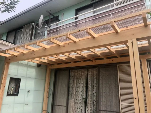 ウッドデッキ塗装、補修などお任せください‼︎サービスの画像