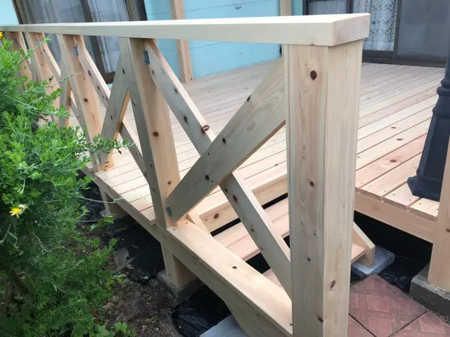 ウッドデッキ塗装、補修などお任せください‼︎サービスの画像