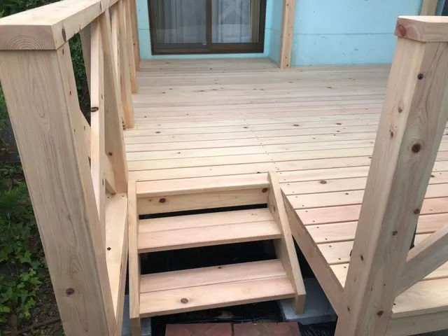 ウッドデッキ塗装、補修などお任せください‼︎サービスの画像