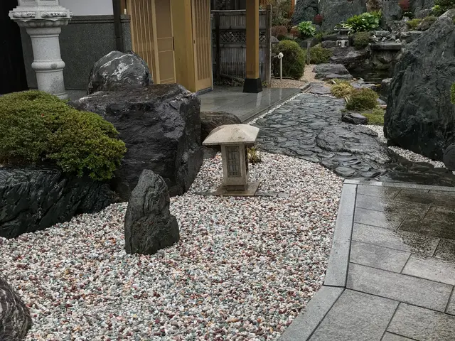 除草 整地 防草シートの施工を含めた 砂利敷きまでの作業を行なっております。サービスの画像