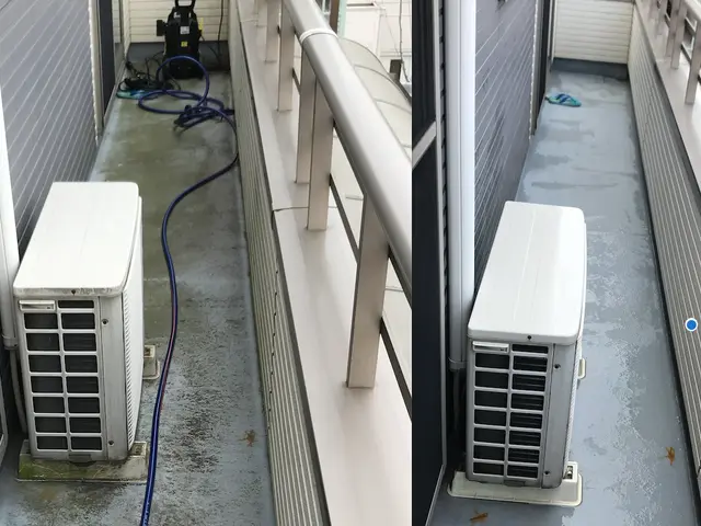 床・壁・排水溝・溝・手摺り等の清掃・網戸高圧洗浄・窓、サッシの簡易清掃セットサービスの画像