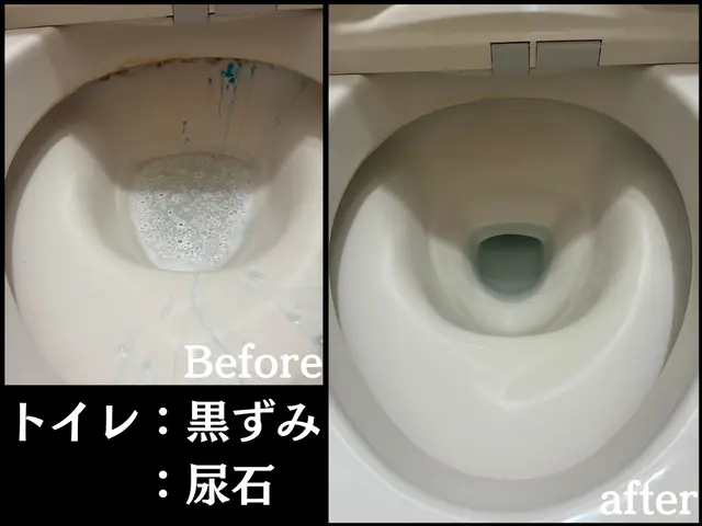 トイレ清掃　２４時間対応可能サービスの画像