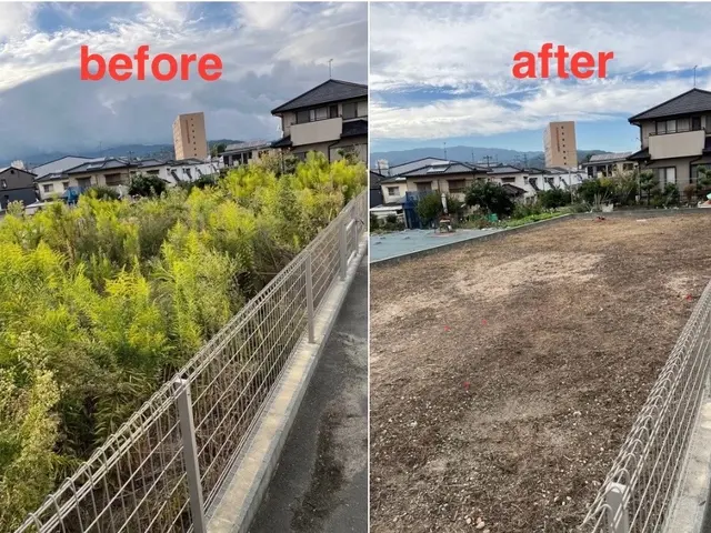 お客様にご満足して頂けるよう作業を丁寧におこない美しい仕上がりをお約束致します。サービスの画像