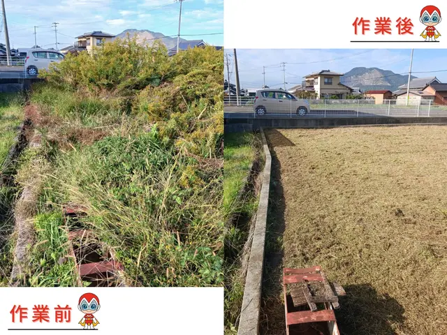 【草刈り専門】クラン草刈りサービス|香川県全域OK！丁寧さ・迅速さに自信あり！サービスの画像