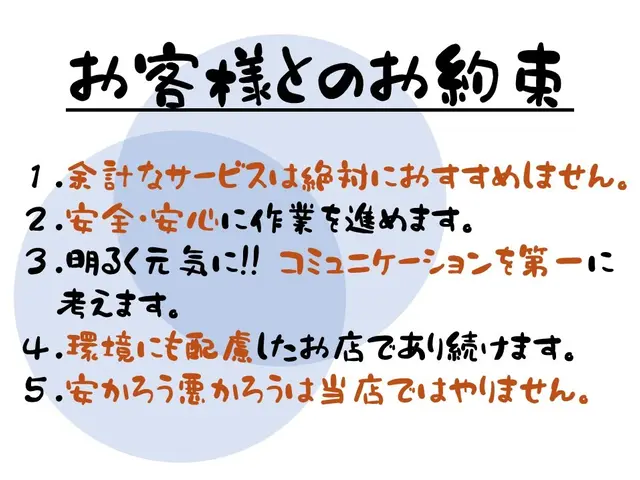 【特別価格】【エプロン内高圧洗浄】【鏡のウロコ除去】サービスの画像