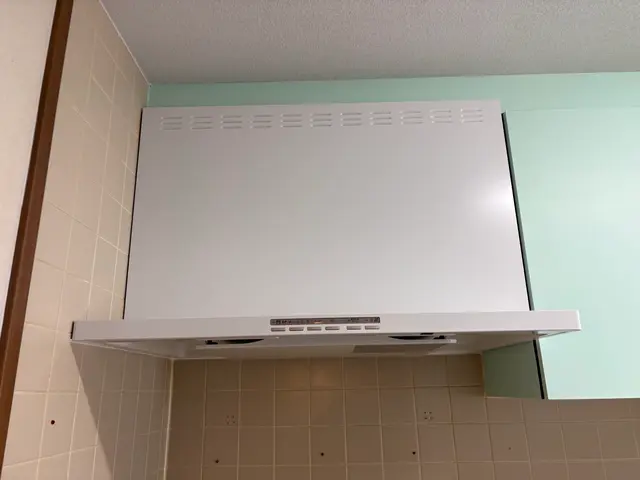 レンジフード取り付けます！サービスの画像