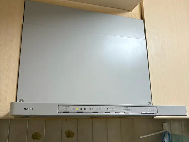 レンジフード取り付けます！サービスの画像