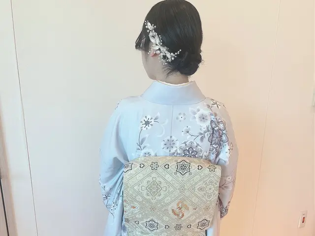 出張着付け＆ヘアセット。産後ママ、お子様大歓迎です◎メトロ沿線は−2000円です