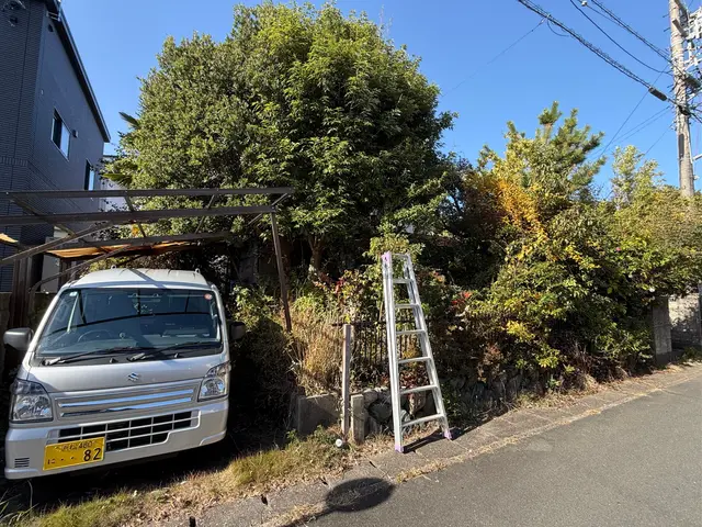 お庭や空き地の伐採・抜根【浜松市（天竜区除く）、湖西市、磐田市】サービスの画像