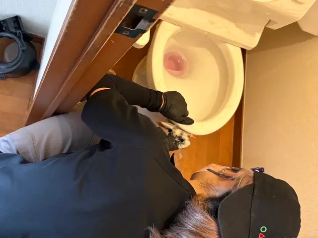 女性スタッフ♡ふち裏から尿石、着色までトイレのクリーニング♪サービスの画像