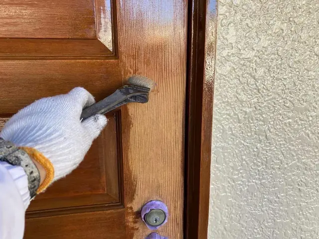 出入り口を綺麗にしてお出掛け、帰宅時に気分よく！サービスの画像