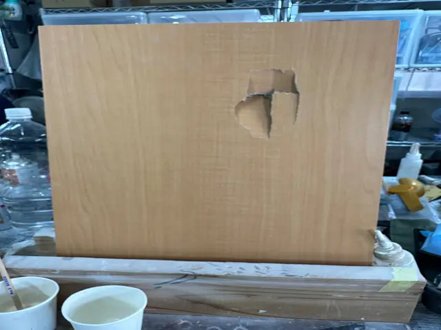 ◆賃貸現状復帰にも対応◆保険対応◆ドア穴補修◆部分補修◆綺麗に仕上げますサービスの画像