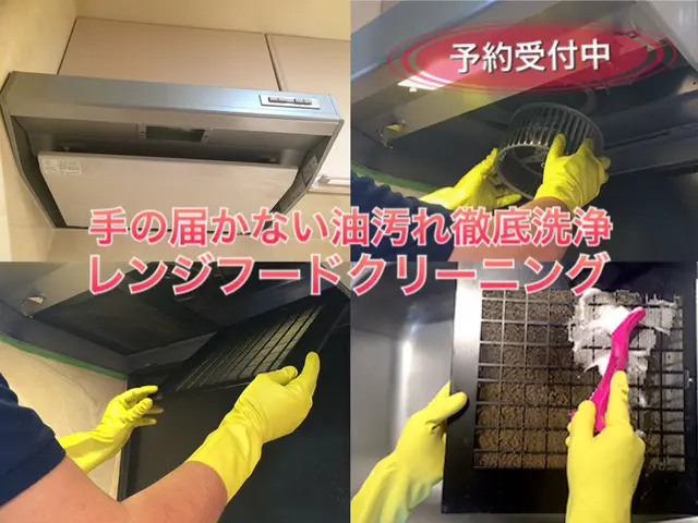 【香川・徳島・東予エリア対応】手が届かない油汚れ徹底洗浄★マスク着用・衛生管理◎サービスの画像