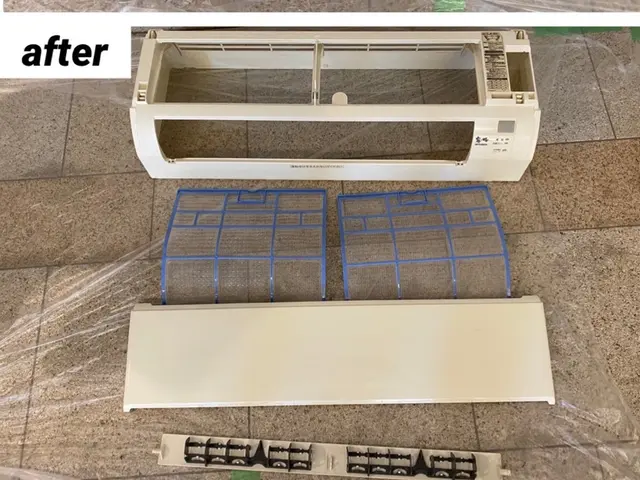 大好評！家庭用壁掛けエアコンクリーニング★業歴10年以上★駐車代お店負担サービスの画像