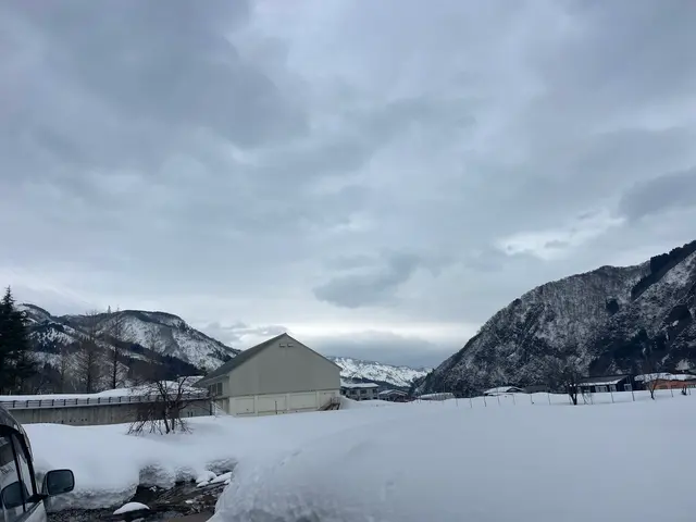 冬の雪片付けサービスの画像