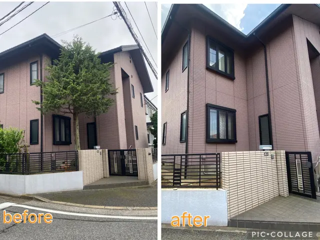 大きくなり過ぎた庭木もお気軽にご相談下さいサービスの画像