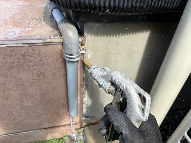 クロアリ駆除薬剤散布、ベイト剤設置サービスの画像