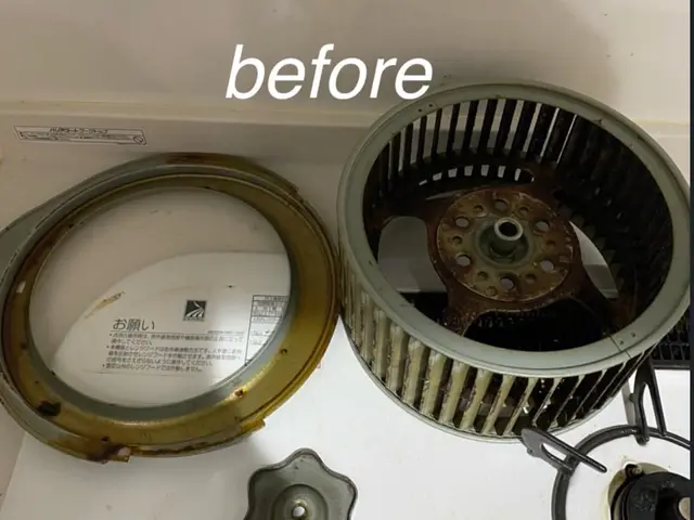 限定特価☆頑固な油汚れはプロにお任せください！ピカピカに致します！サービスの画像