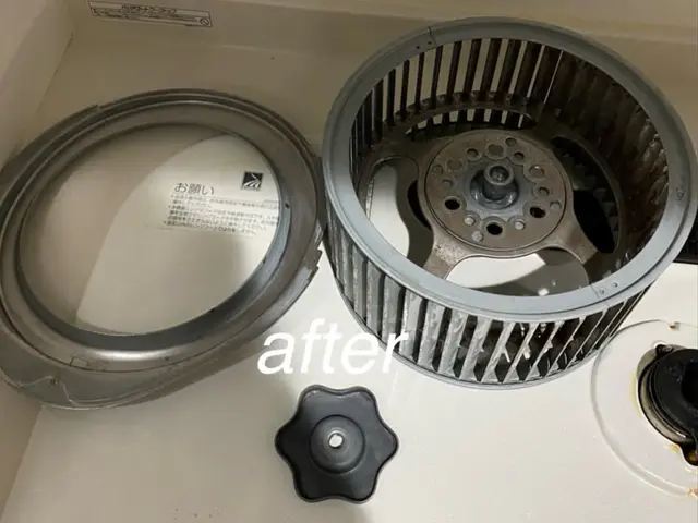 限定特価☆頑固な油汚れはプロにお任せください！ピカピカに致します！サービスの画像